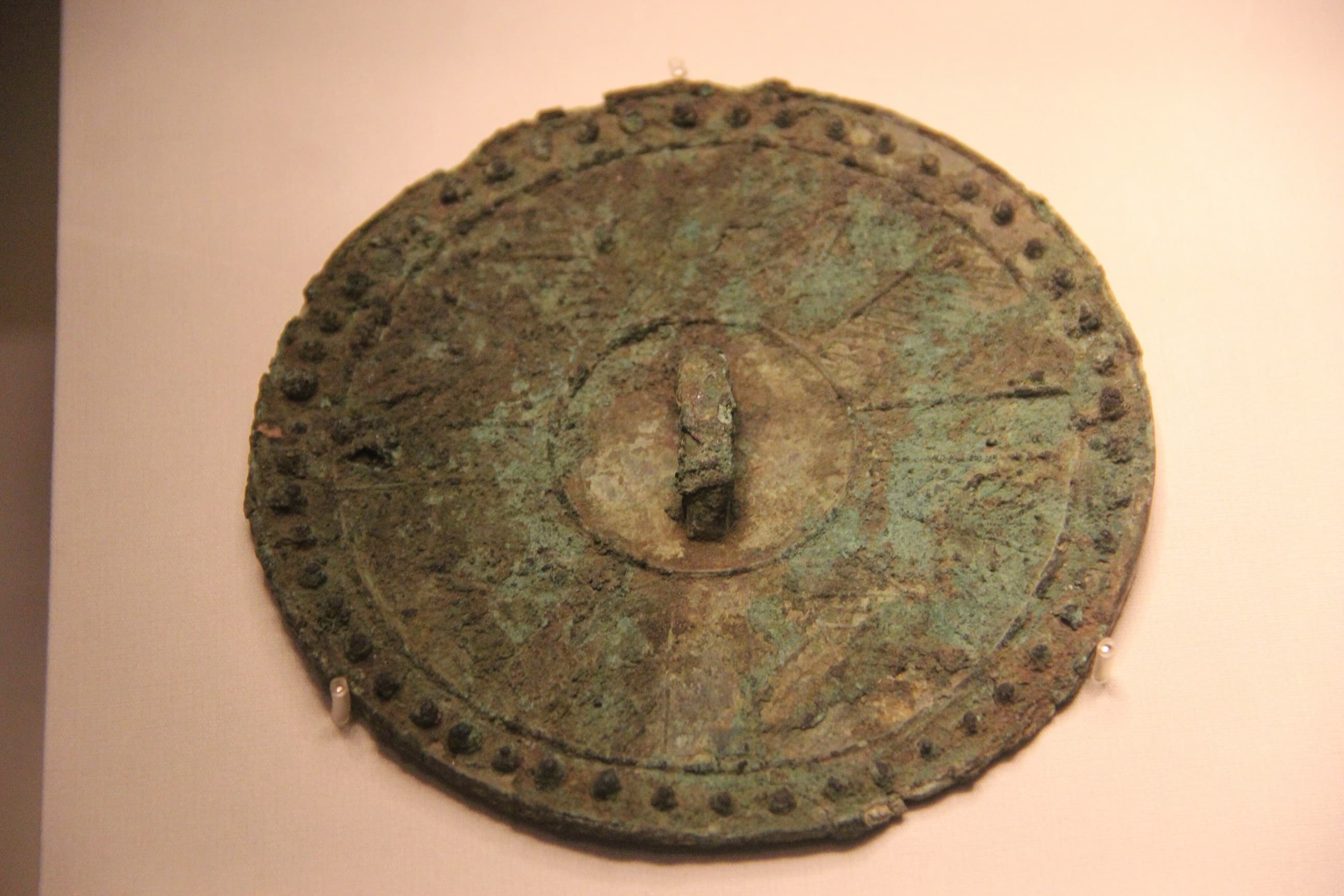 Bronze mirror from the Fu Hao tomb
