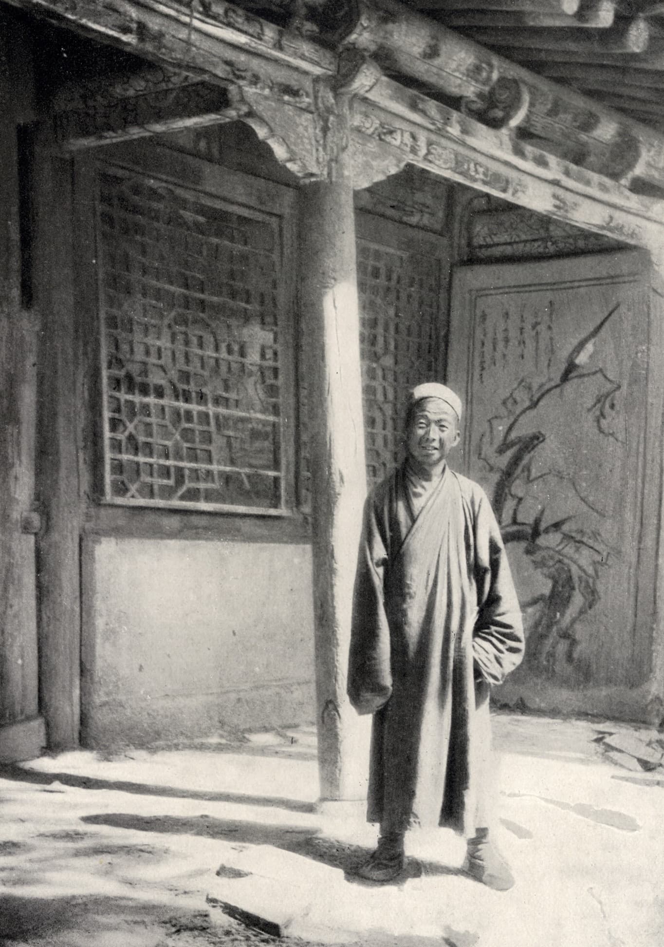 Historic portrait of Wang Yuanlu