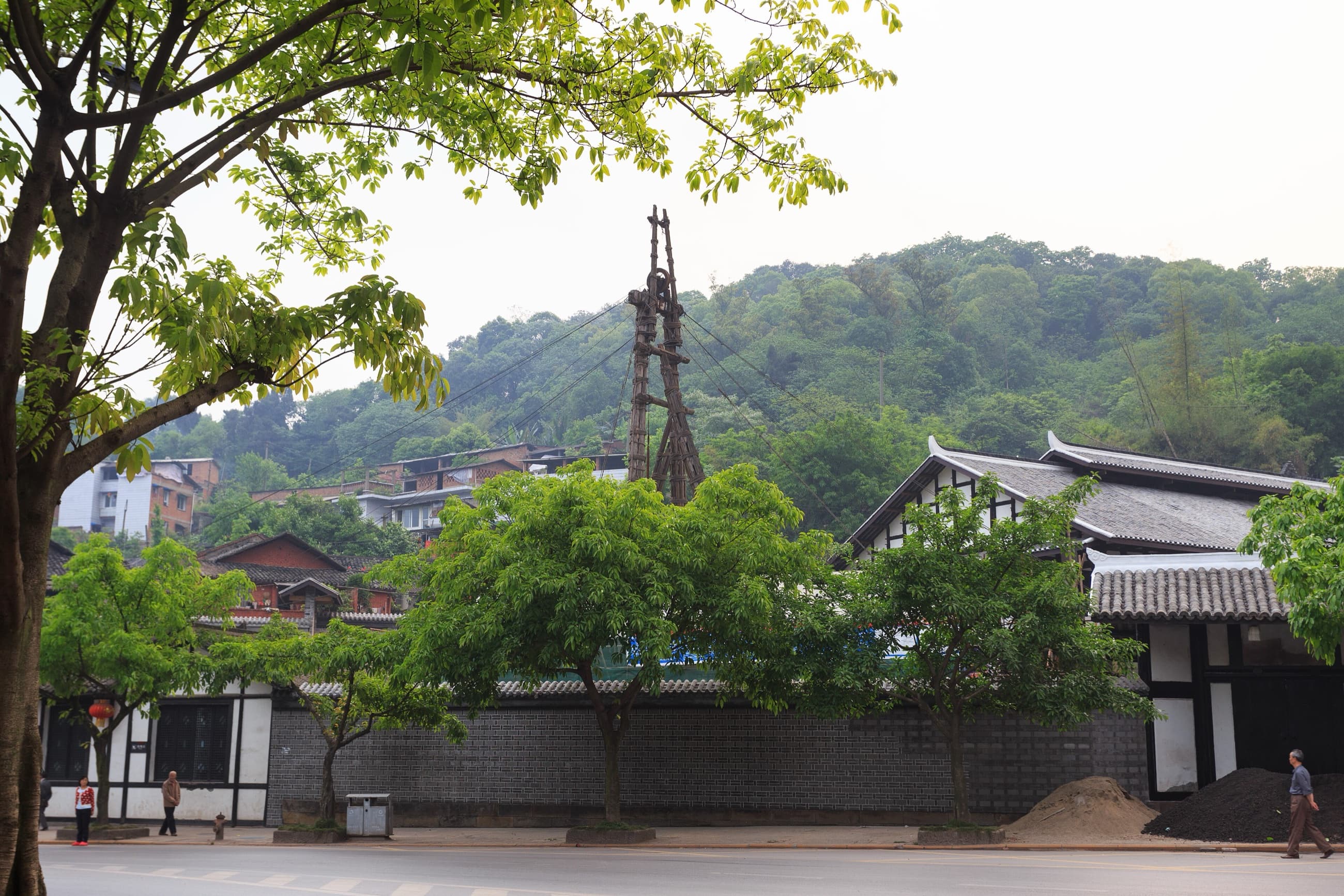 Preserved working area at Shenhai Well