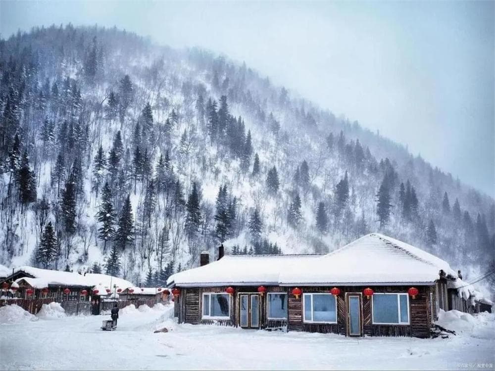 China Snow Town’s Snowy Landscapes