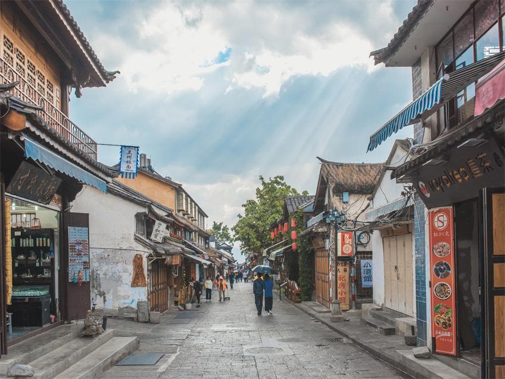Lijiang Old Town Street