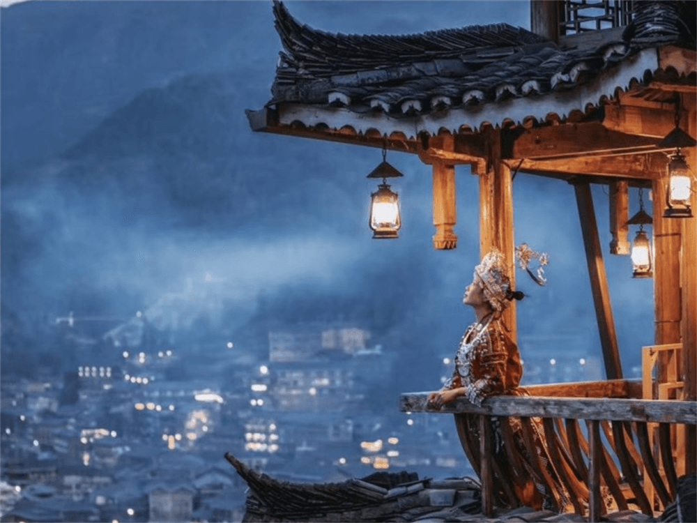 Scenery of Miao Villages