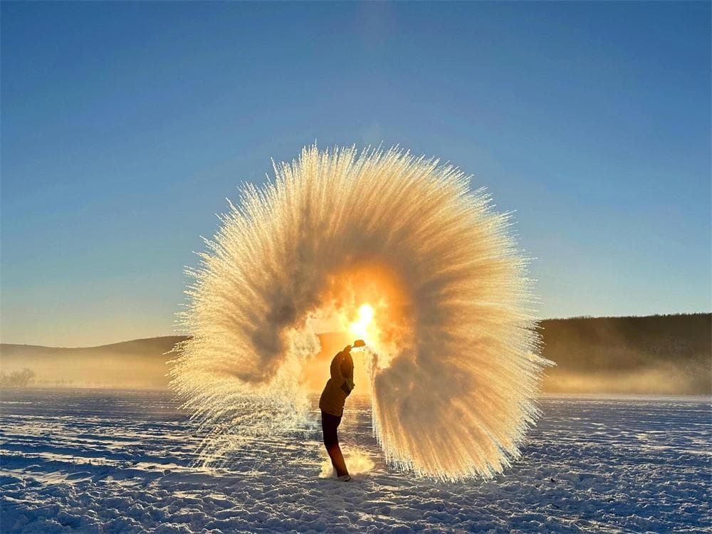 Water Turns to Ice