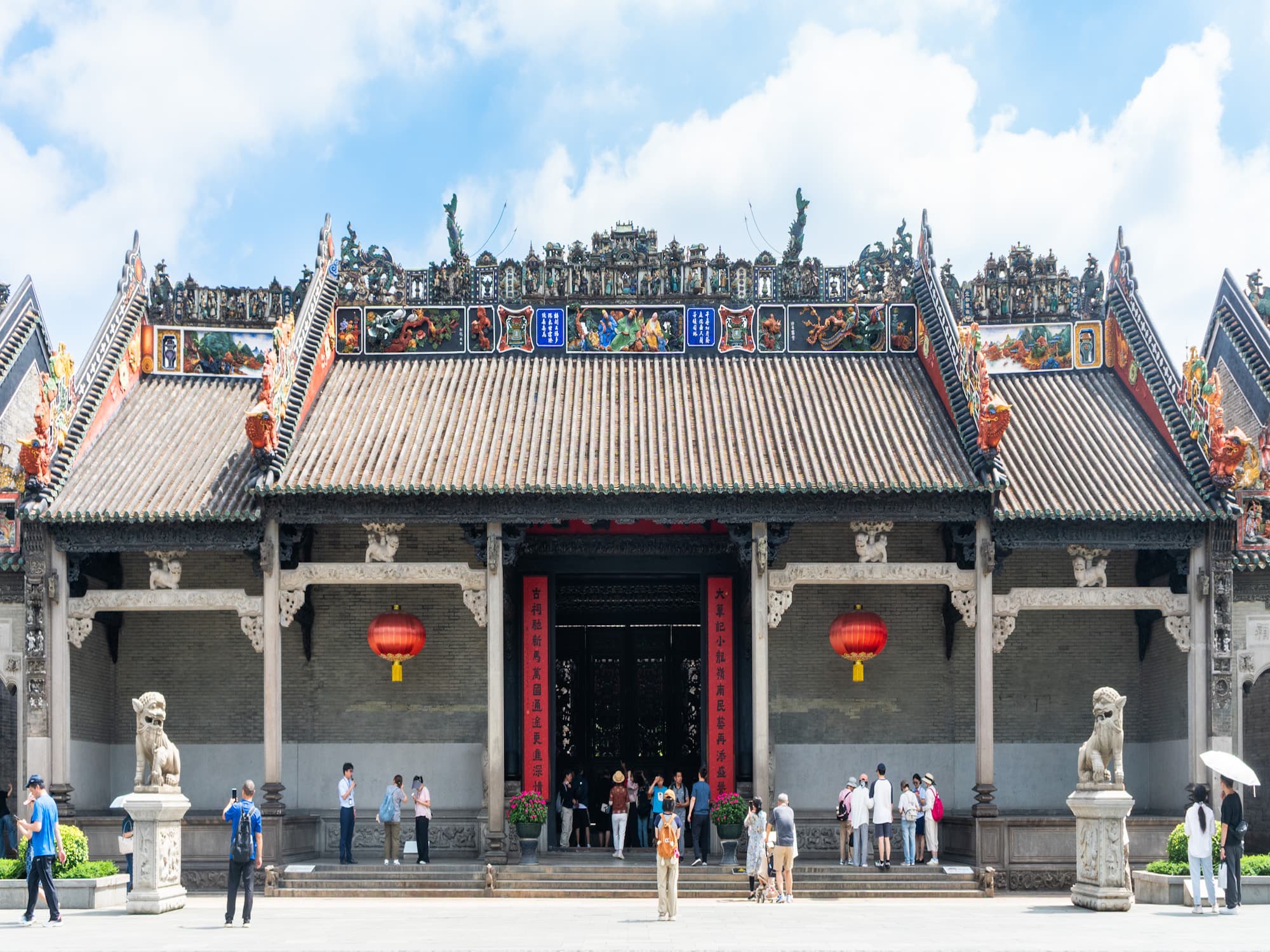 Chen Clan Hall Carving Details