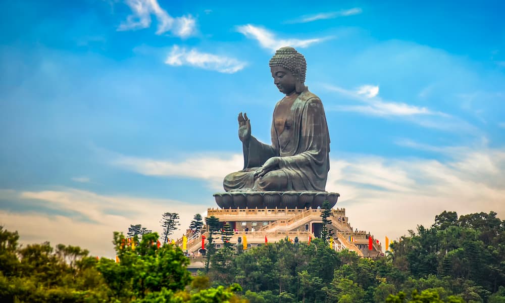Tian Tan Buddha from Ngong Ping