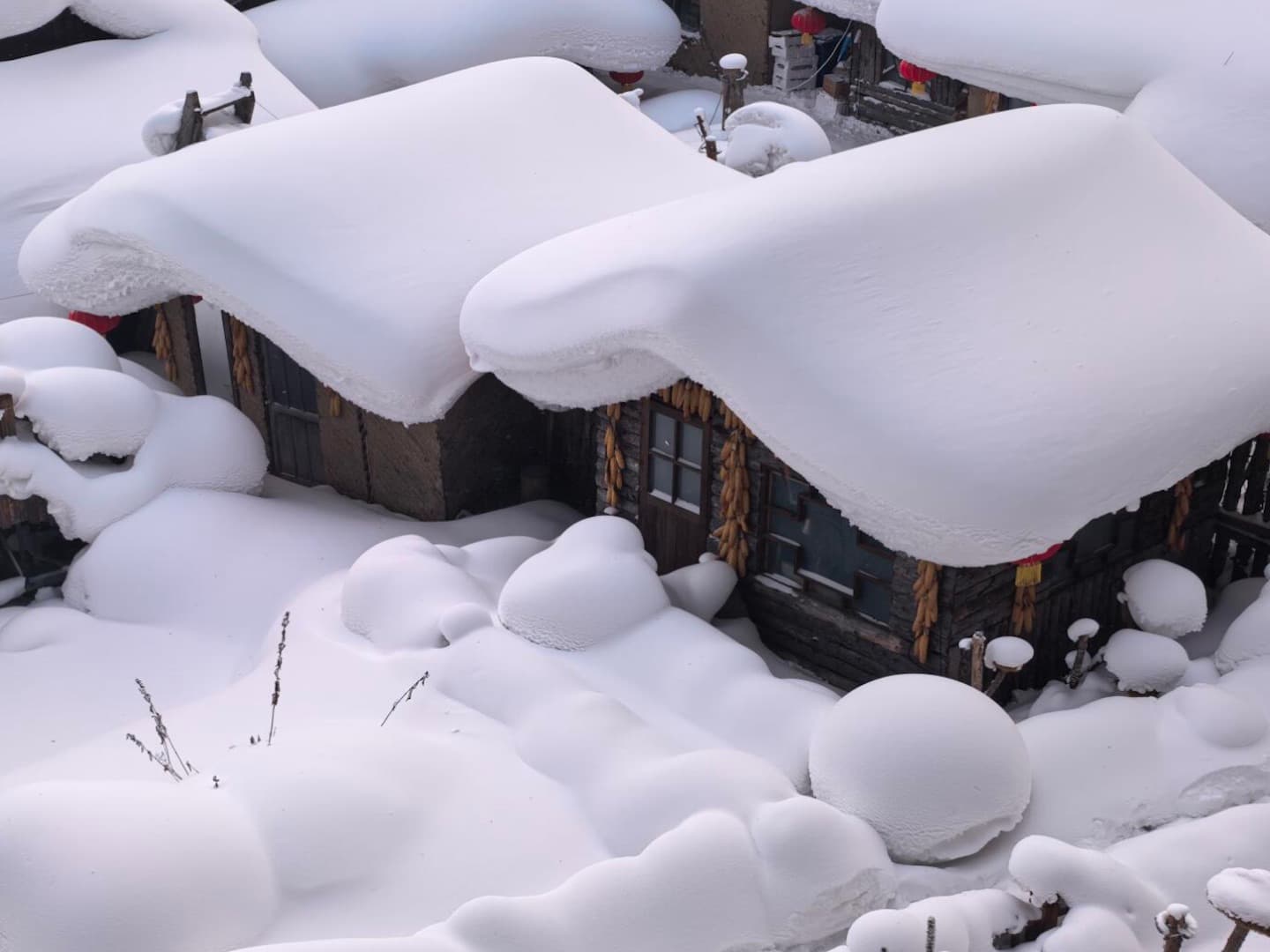 China Snow Town