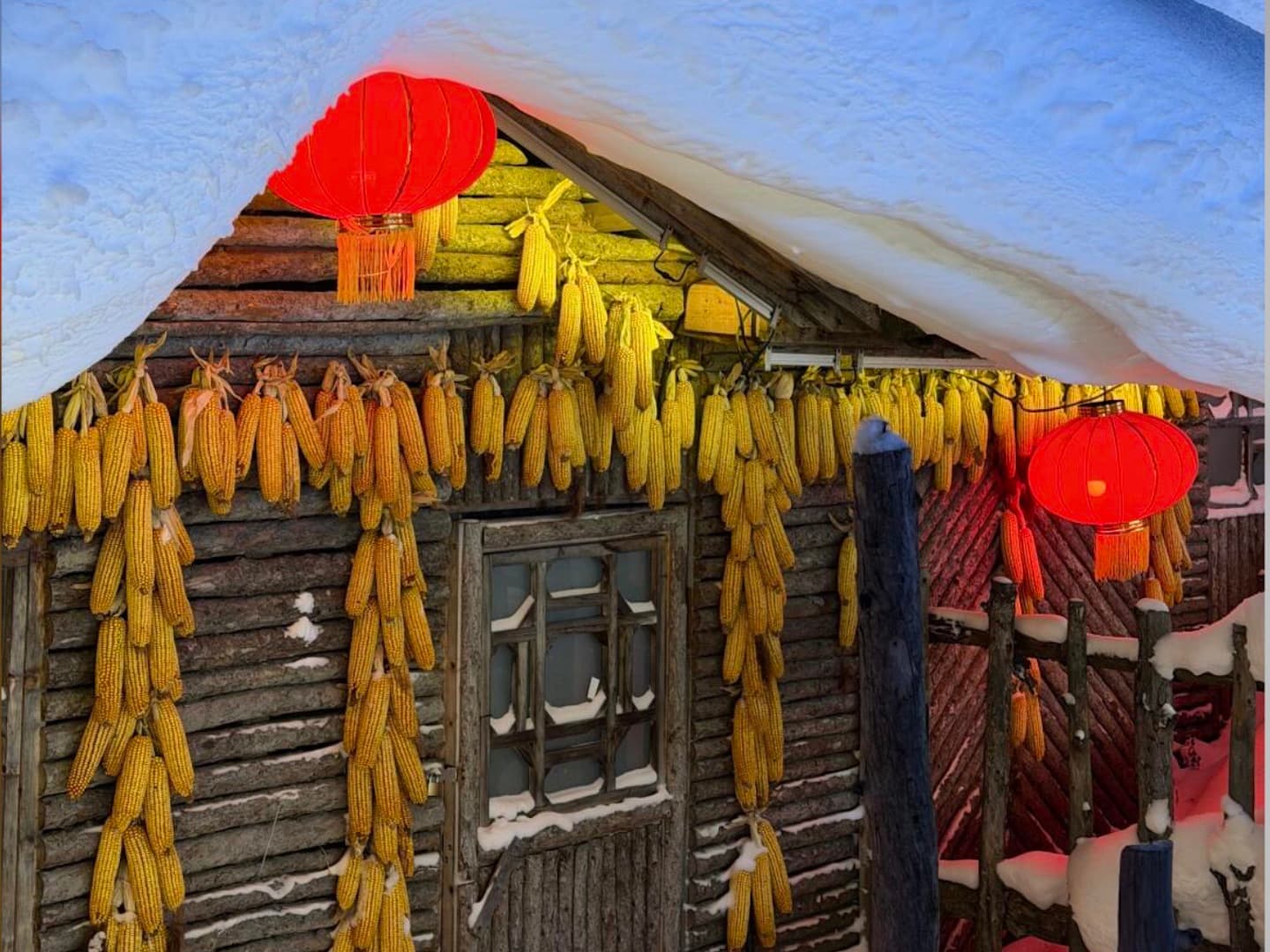 China Snow Town
